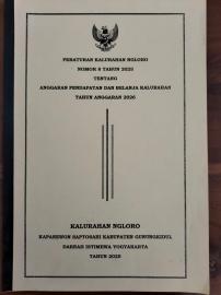 Peraturan Kalurahan Nomor 8 Tahun 2025 Tentang APBKAL 2026